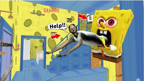 Horror SpongeBob SquarePants Granny 😨😨| Granny | PART 1 