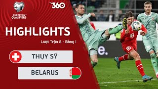 HIGHLIGHTS THỤY SĨ - BELARUS: SHAQIRI VẼ SIÊU PHẨM, RƯỢT ĐUỔI 6 BÀN THẮNG - VÒNG LOẠI EURO 2024