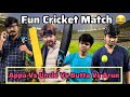 Fun cricket match   arun karthick  cricket  turf 