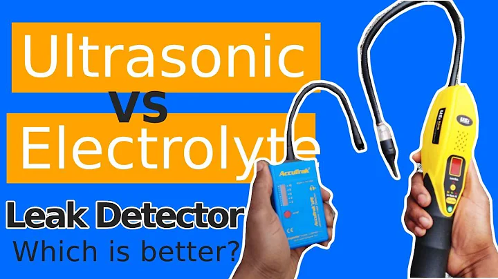 How to find a HVAC Refrigerant Leak using a Ultrasonic and Electrolyte Leak Detector