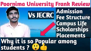 Poornima university, Jaipur, admissions, fee structure, placement, campus life, bad campus