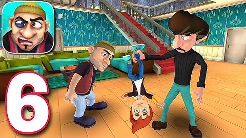 Scary Robber Home Clash Gameplay Walkthrough Part 6 - Level 13, Level 14, Level 15