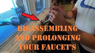 Faucet Maintenance --- How to disassemble a kitchen faucet, clean, and add grease... by Tommy Boy DIY 3,693 views 2 years ago 10 minutes, 17 seconds