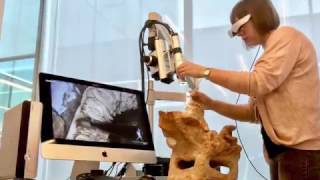 Hirox Microscope - Real Time Museum Restoration Resimi