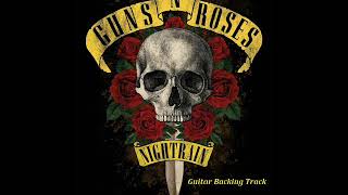 Guns n' Roses - Nightrain (Guitar Backing Track) chords
