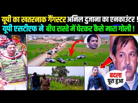 गैंगस्टर अनिल दुजाना का एनकाउंटर ! यूपी एसटीएफ ने किया काम तमाम ! | सुंदर भाटी का बदला हुआ पूरा !