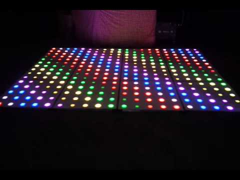 Primeur nieuwe RGB verlichte led dansvloer - YouTube Primeur nieuwe RGB verlichte led dansvloer - YouTube