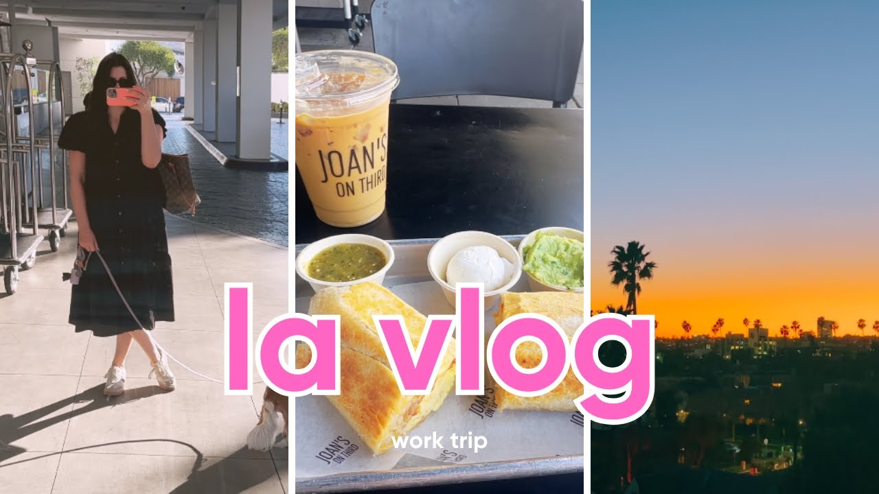 la vlog (working on the universal lot, waymos and west hollywood drag shows)