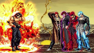 [KOF Mugen] Nuclear Ralf Vs Super Iori Yagami Team