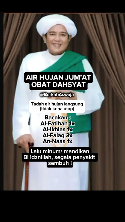 Obat Dahsyat Air Hujan! #abahgurusekumpul #shorts
