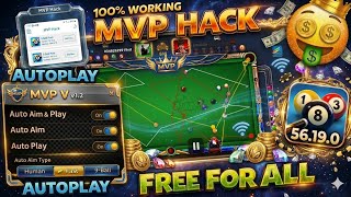 Updated 100% Free Mvp Autoplay Hack 8 Ball Pool 56.19.0 Free For All