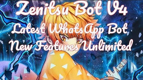 💥Latest Multi Device WhatsApp Bot | Sc Bot Wa Md No Enc 100% | Zenitsu Bot V4 | Active 24/7 | Deepak