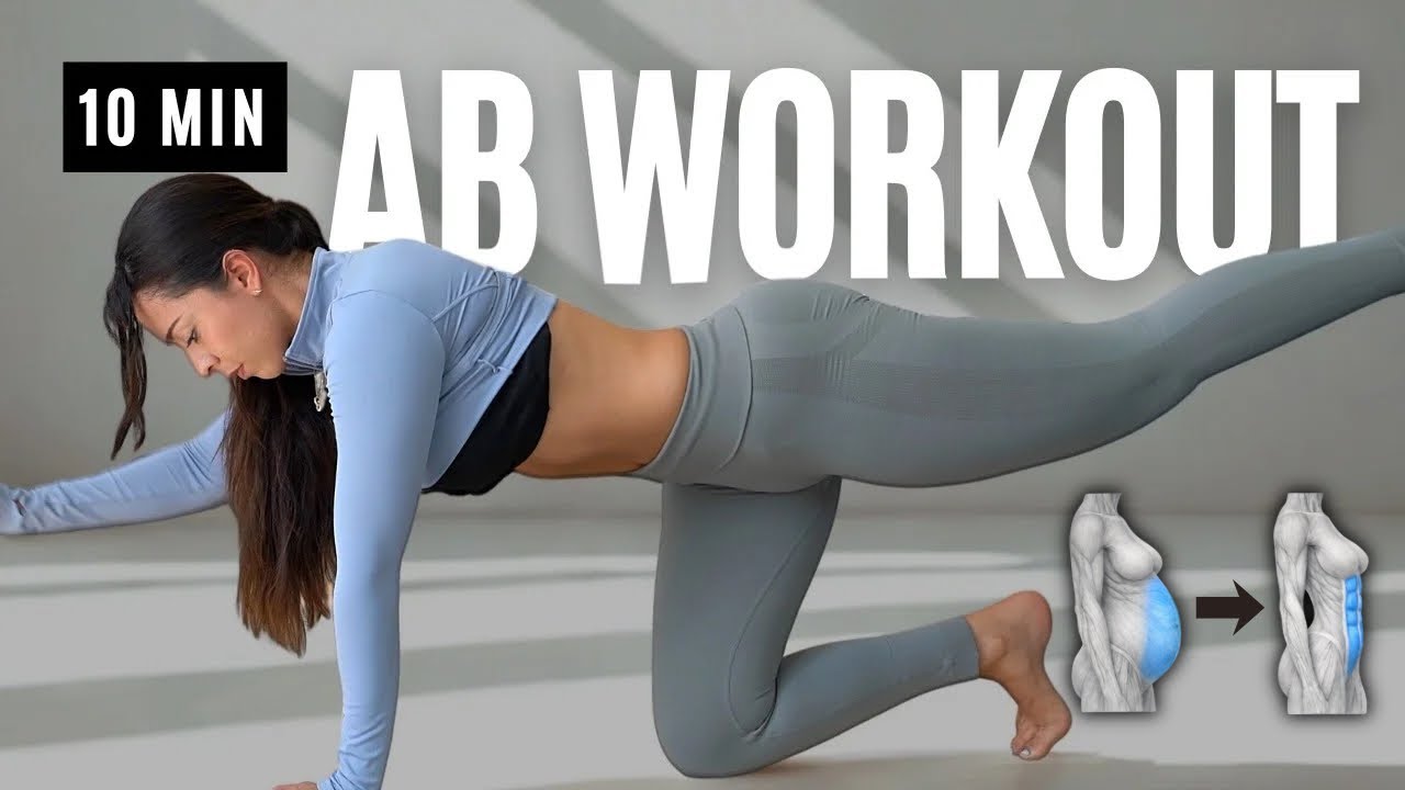 10 MIN KILLER ABS + CORE WORKOUT - No Equipment, No Repeats - YouTube