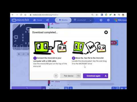 Step by step guide to set up moisture detector using micro:bit and makecode