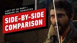 The Last Of Us Remastered VS The Last Of Us Part 1-Characters Models  Comparison (PS4 VS PS5) 