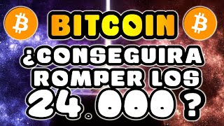 BITCOIN  ¿Conseguirá ROMPER los 24K? MOMENTO DECISIVO para BITCOIN y LAS ALTCOINS | CripToday