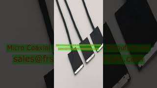 20351 112R 37 Custom Micro Coax Cable Japan Factory Connector Types Reach For Ar Vr Headset