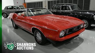 1973 Ford Mustang Convertible (LHD) - 2023 Shannons Winter Timed Online Auction