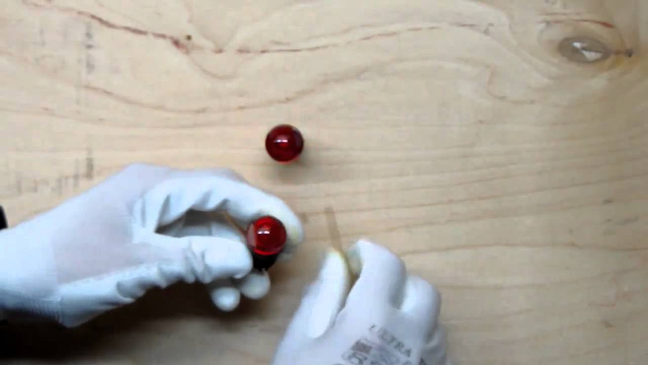 Bike Bar-End Red Lights - Black + Red