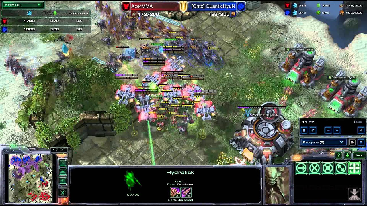 promise rings HD Starcraft 2 MMA v Hyun RSL TvZ Heart of the Swarm g1
