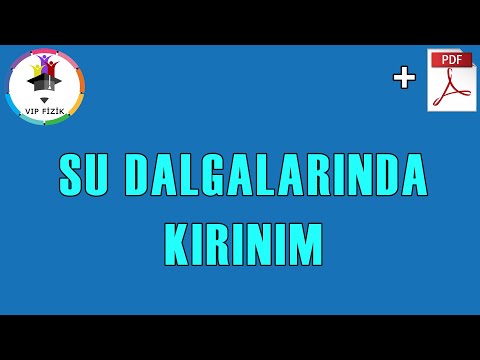 Su Dalgalarında Kırınım | PDF | AYT Fizik | 2022