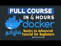 Docker full course in tamil  learn docker in 4 hours  docker full tutorial for beginners
