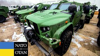 600 американских боевых машин JLTV прибыли в Европу и направляются в Украину