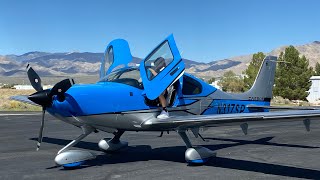 Cirrus SR22T flight vlog in the flight levels \/ Sacramento - Medford