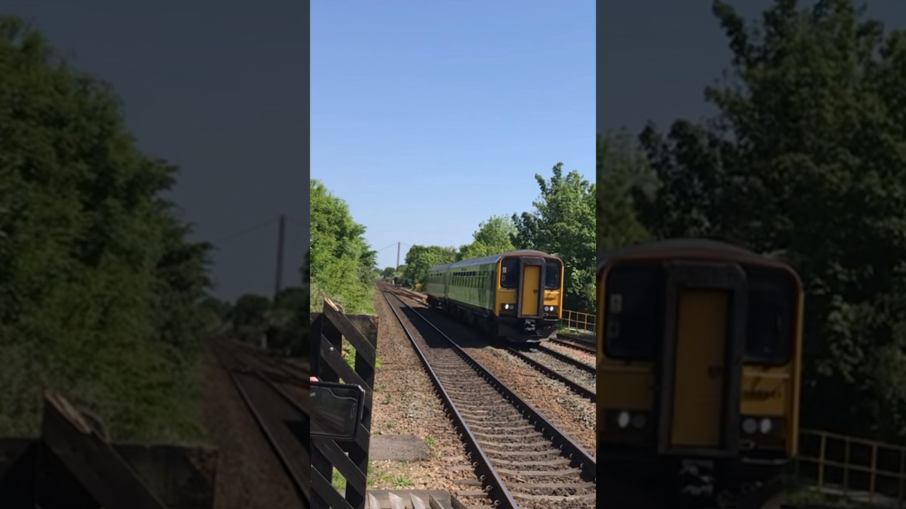 Class 155 passing with 2 tone 