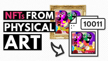 How to turn PHYSICAL artworks into NFTs!
