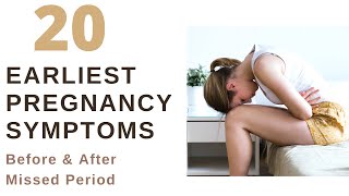 20 EARLY PREGNANCY SYMPTOMS BEFORE and AFTER MISSED PERIOD |Nurse Terry