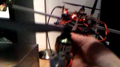 Quadrocopter D-control test