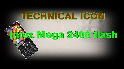 iNTEX MEGA 2400 FLASH / INTEX MEGA 2400 UNLOCK