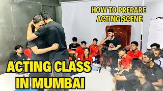How to prepare Acting Scene | Acting Class by Vinay Shakya