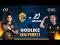 GODLIKE VS 4RIVALS - GODLIKE ON FIRE | AWESOME PUSH AND WIPE| @ghatakgaming9127 @JONATHANGAMINGYT