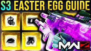 HOW TO GET SECRET ZOMBIES BLUEPRINT + ALL NEW SCHEMATICS! (MW3 Zombies Easter Egg Guide S3) image