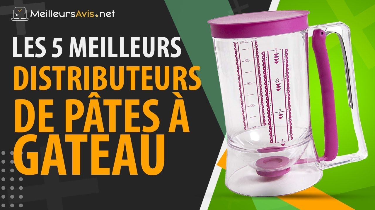 ⭐️ MEILLEUR DISTRIBUTEUR DE PÂTE A GÂTEAU - Avis & Guide d'achat  (Comparatif 2022) 