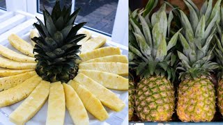 How To Cut A Pineapple | Clean & Delicious