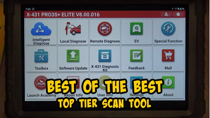 The Launch x431 Pro3S+ Elite. Deep level programming, and EVERY bell and whistle you can imagine!