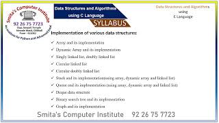 Data Structures and Algorithms using C Language screenshot 1