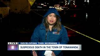 Police conduct night-long investigation into Town of Tonawanda death