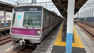 東京メトロ8000系8112F 曳舟駅発車