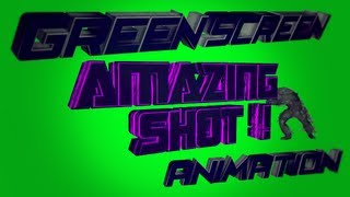 Push text , jug wire and ak47 gold animation # Green Screen