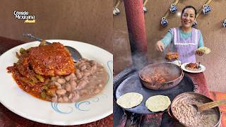 Receta de Pollo Enchilado con Nopales Como En El Rancho, Fácil y Bien Sabroso 🌵🍗🔥