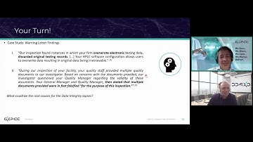 Data Integrity The Human Factor: Quality Culture