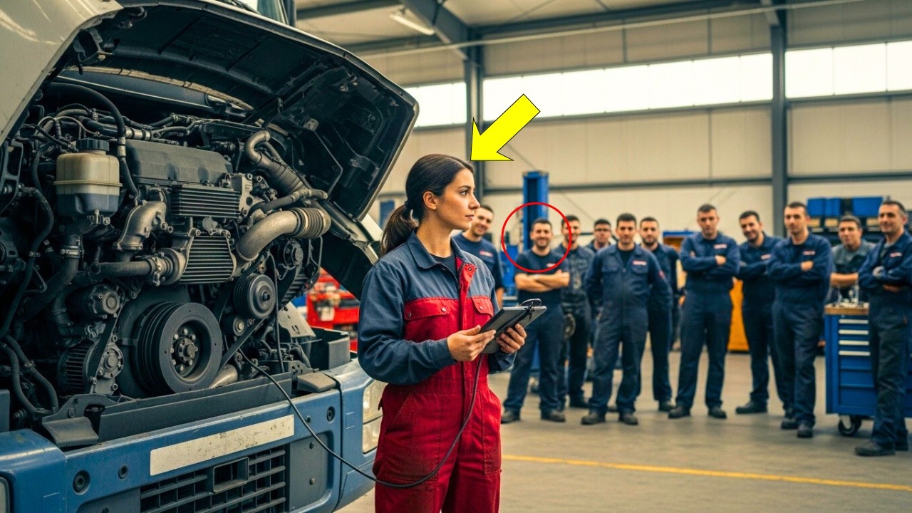 5 CAMINHÕES QUE 12 MECÂNICOS DESISTIRAM… ELA DISSE: “AGORA É A MINHA VEZ”
