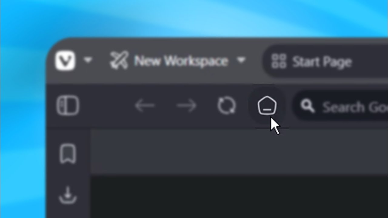How to Add the Home Button to Vivaldi Browser on PC