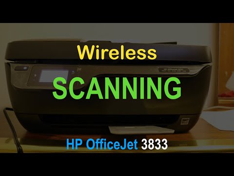 HP OfficeJet 3833 SCANNING review.