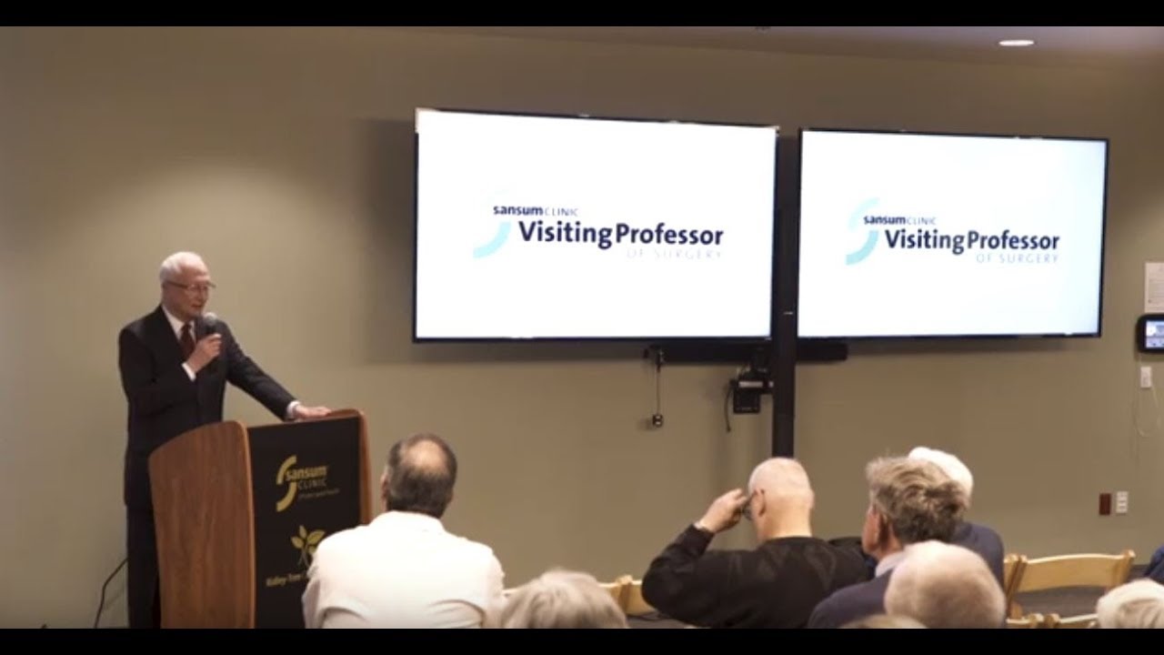 Visiting Professor of Surgery 2019 David V. Feliciano, MD YouTube