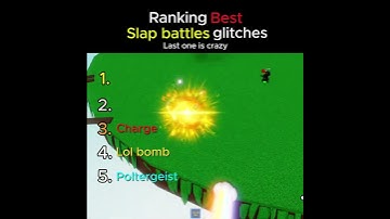Ranking top 5 slap battles glitches